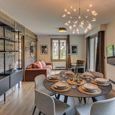 White Pearl A05 Modern Apartment Chamonix Alpes Travel Sleeps 4 To 6 المظهر الخارجي الصورة